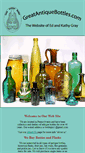 Mobile Screenshot of greatantiquebottles.com